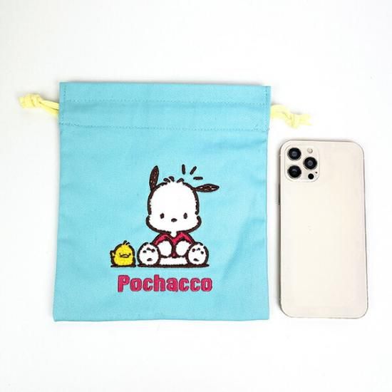Sanrio ポチャッコ　刺繍がま口ポーチ 刺繍がま口ポーチ ポチャッコ – FAN+Life