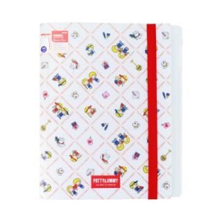 <img class='new_mark_img1' src='https://img.shop-pro.jp/img/new/icons15.gif' style='border:none;display:inline;margin:0px;padding:0px;width:auto;' />サンリオ パティ＆ジミー ゴムバンド付きクリアファイル(5P) 文具  Sanrio