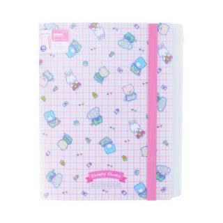 <img class='new_mark_img1' src='https://img.shop-pro.jp/img/new/icons15.gif' style='border:none;display:inline;margin:0px;padding:0px;width:auto;' />会員様限定20％OFF対象商品！ サンリオ チアリーチャム ゴムバンド付きクリアファイル(5P) 文具  Sanrio