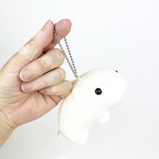 カピバラさん ホワイトさん ボールチェーンマスコット ぬいぐるみ カピバラさん ホワイトさん ボールチェーンマスコット ぬいぐるみ