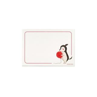 チェスくん ミニメッセージカード 「チェスくんと風船」