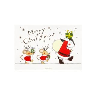 チェスくん ポストカード 「クリスマス」