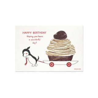 チェスくん ポストカード 「HAPPY BIRTHDAY」