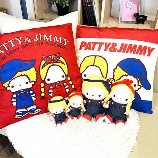 サンリオ パティ＆ジミー パティ ぬいぐるみ インテリア レッド