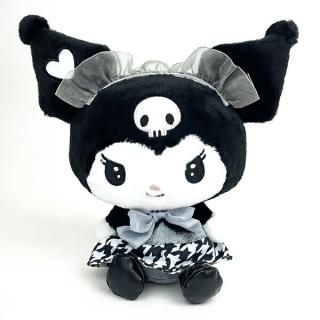 サンリオ クロミ フレンチ千鳥 ぬいぐるみ Ｓ インテリア ブラック