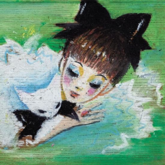 内藤ルネ　キャンバスアート 内藤ルネ キャンバスアート 眠り インテリア アートパネル