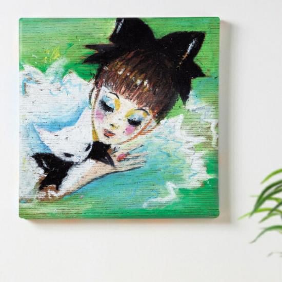 内藤ルネ　キャンバスアート 内藤ルネ キャンバスアート 眠り インテリア アートパネル