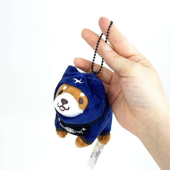 忠犬もちしば ぬいぐるみ ボールチェーンマスコット おかか忍者 忠犬もちしば ぬいぐるみ ボールチェーンマスコット おかか忍者