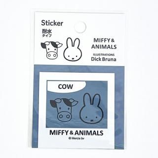 �ߥåե��� MIFFY & ANIMALS ���ƥå��� (�֥롼) ʸ��  ������