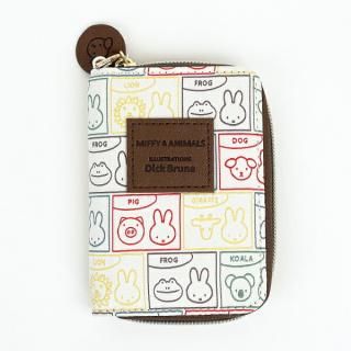 ミッフィー MIFFY & ANIMALS カードケース (ブロック) パスケース
