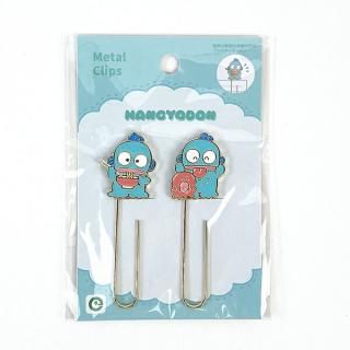 サンリオ メタルクリップセット ハンギョドン 文具 学校 オフィス