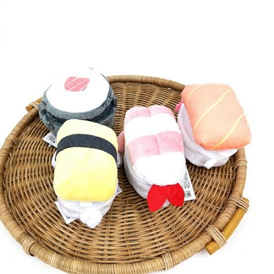 サンリオ ハローキティ ぬいぐるみポーチ 寿司 小物入れ メイク入れ