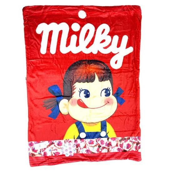 ペコちゃん ブランケット入り クッション【タグ付き・未使用品