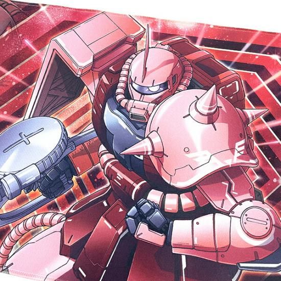 機動戦士ガンダム デスクマット(シャア専用ザク