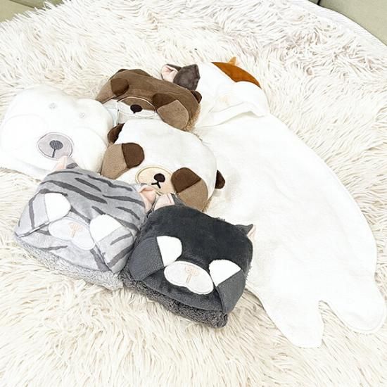 くびねっこ ラッコ ポケットタオル りぶはあと