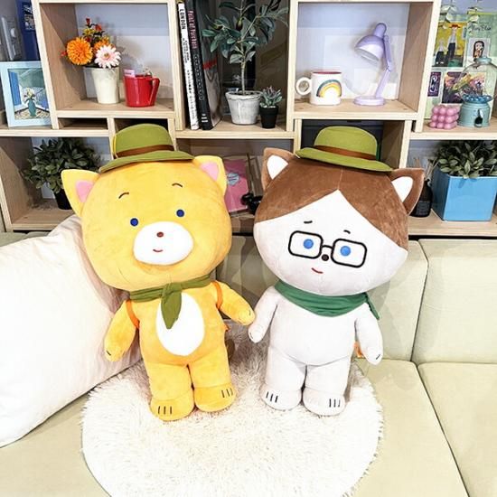 こまねこのぬいぐるみ