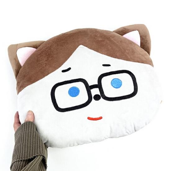 こまねこのフェイスクッション
