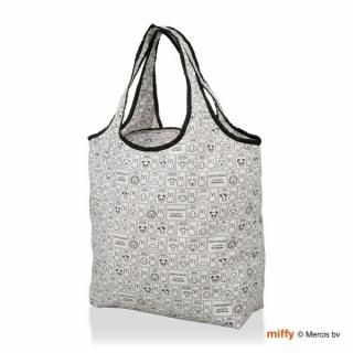 店内セール開催中!10％オフ対象商品! ミッフィー  MIFFY&ANIMALS 保冷＆保温エコバッグ(M) (ベージュ)