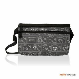 店内セール開催中!10％オフ対象商品! ミッフィー  MIFFY&ANIMALS シークレットポーチ (グレー) ウエストポーチ