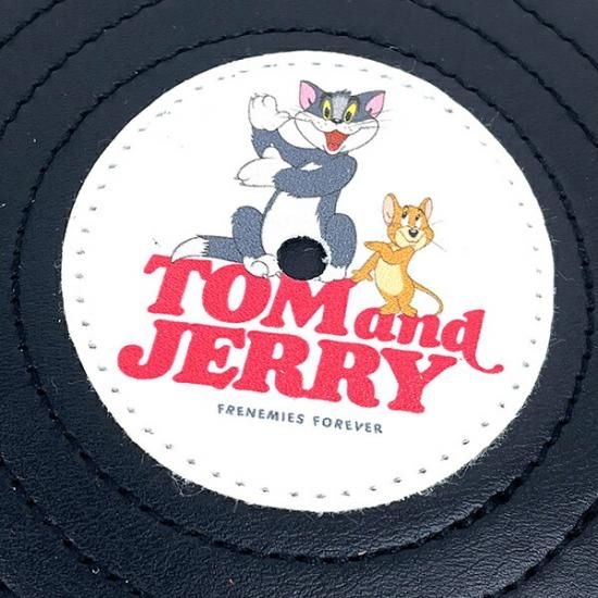 トムとジェリーのレコード型ポーチ
