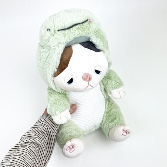 プレミアムねむねむアニマルズ ゆず フード座り抱きまくら(M) 抱き枕