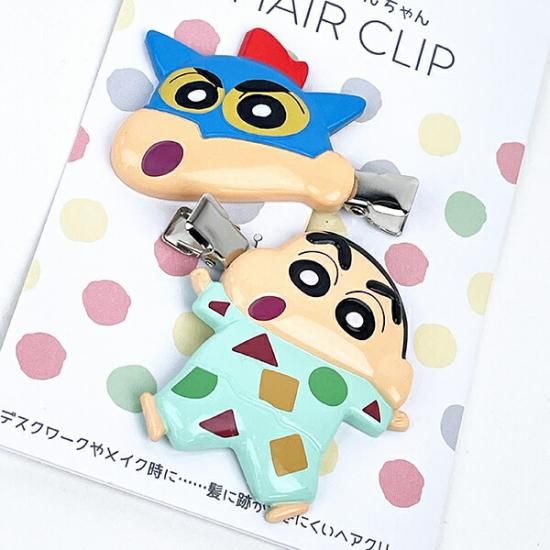 クレヨンしんちゃん ヘアクリップしんちゃん(B) クレヨンしんちゃん ヘアクリップしんちゃん(B)