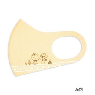 店内セール開催中!10％オフ対象商品! こまねこ ファッションマスク キャンプ 衛生用品 アパレル ベージュ