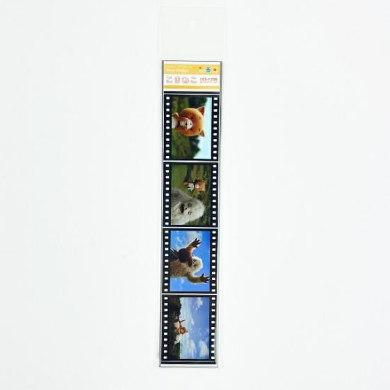 こまねこの映画風フィルムステッカー