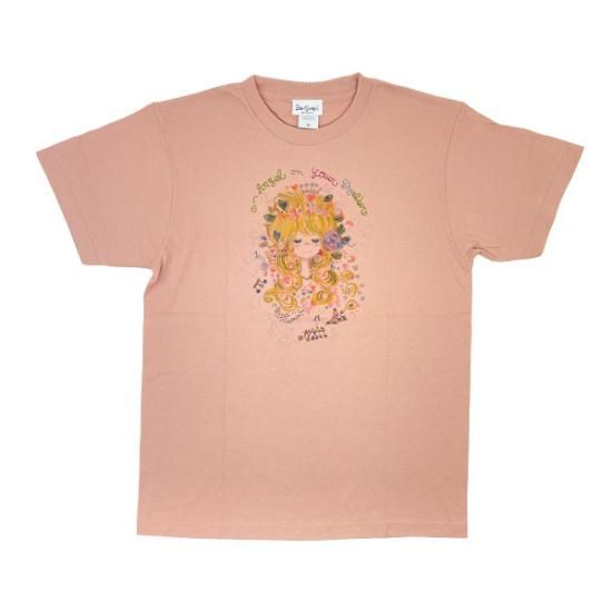 絶対大森 Tシャツ　ピンク 大森靖子 オフィシャルグッズ 絶対大森Tシャツ XLサイズ - メルカリ