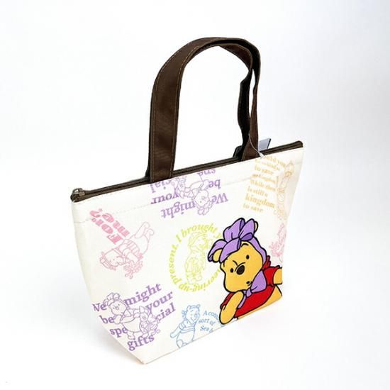 ディズニー くまのプーさん 保冷保温ミニトート カラフル トートバッグ