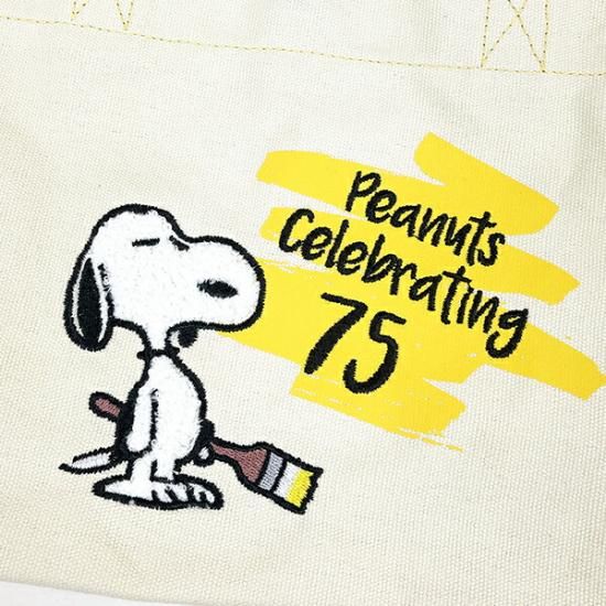 スヌーピー 75th セレブレーション サガラミニトート トートバッグ