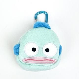 サンリオ ハンギョドン カラビナミニポーチ　小物入れ グリーン