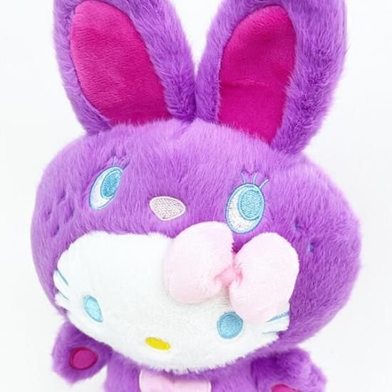 カラフルバニーぬいぐるみ
