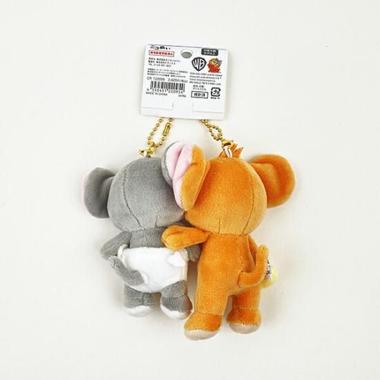 トムとジェリー ニコぬい ジェリーとタフィー キーホルダー マスコット
