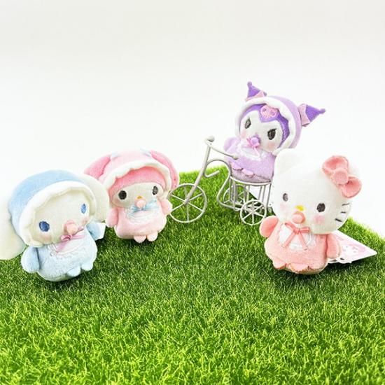 サンリオ ハローキティ ベビー ちまぬい ぬいぐるみ インテリア サンリオ ハローキティ ベビー ちまぬい ぬいぐるみ インテリア
