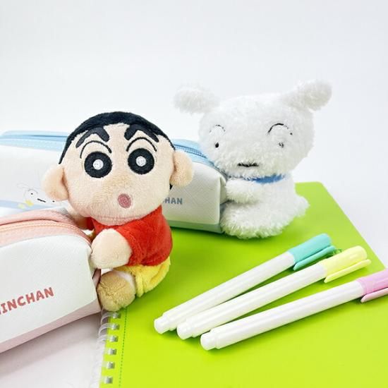 クレヨンしんちゃん いつもいっしょペンポーチ シロ ペンケース 文具