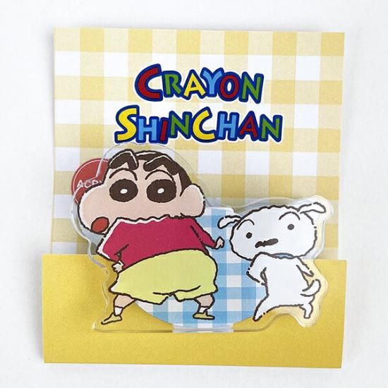 クレヨンしんちゃんのアクリルクリップ