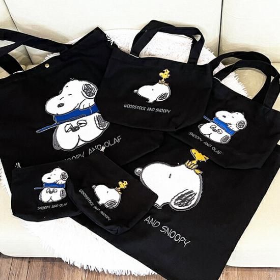 スヌーピー ミニトートバッグ (スヌーピー&オラフ) ランチ SNOOPY スヌーピー ミニトートバッグ (スヌーピー&オラフ) ランチ SNOOPY