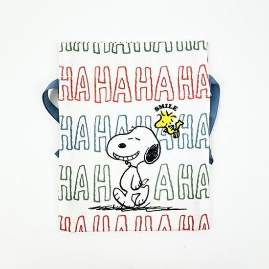 Snoopy ribbon pouch