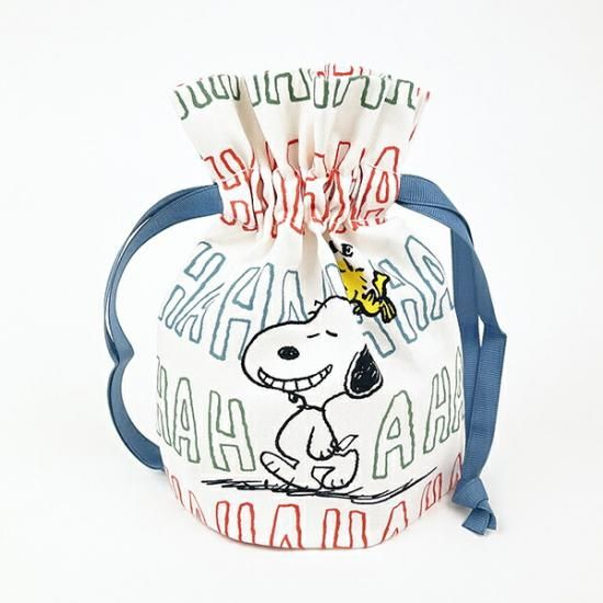 Snoopy ribbon pouch