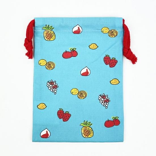 激レア 新品未使用品 h.myriad design 一番人気 巾着ポーチ CHIZURI 巾着 巾着ポーチ / artipur COTTAGE CHIZURI×KANKAN