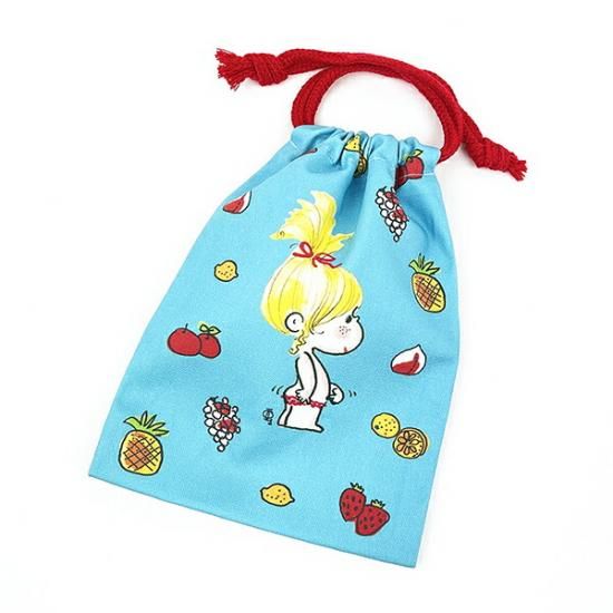 激レア 新品未使用品 h.myriad design 一番人気 巾着ポーチ 新色】ポーチ付き親子巾着バッグ PUレザー【ヌードxライト