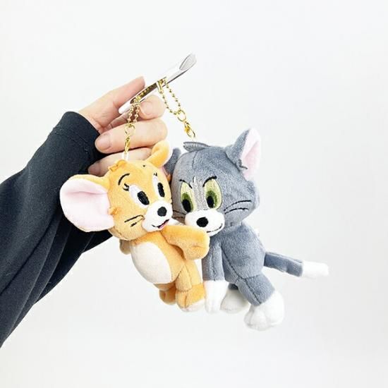 CRUX トムとジェリー ニコぬいキーホルダー トムジェリ ファニー