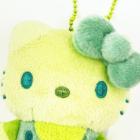 サンリオ ハローキティ カラバリマスコット グリーン 推しカラー