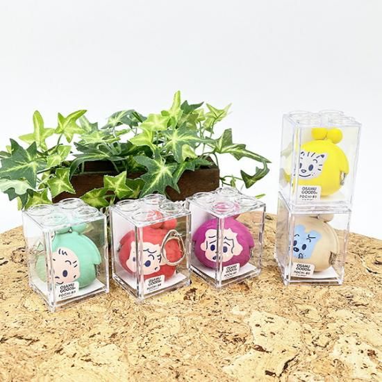 オサムグッズ ベティ シリコンがま口キーリング(S) (ピンク