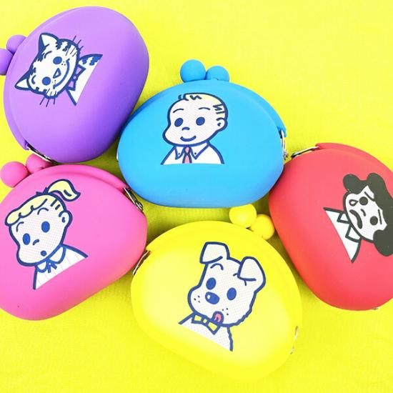オサムグッズ ジル シリコンがま口ポーチ(ピンク) POCHI
