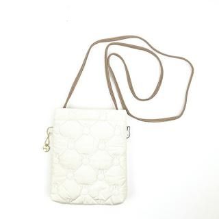 店内セール開催中!10％オフ対象商品! ミッフィー miffy キルティング ミニショルダーバッグ アイボリー