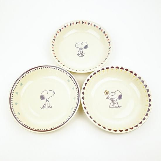 スヌーピー トリオパスタプレート 食器 SNOOPY 日本製
