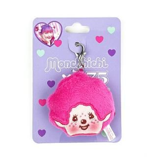 店内セール開催中!10％オフ対象商品! モンチッチ しなこ×モンチッチ ぬいチャーム (ピンク)