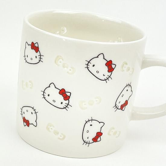 サンリオ ハローキティ マグカップ 2個セット 陶器製 ペア